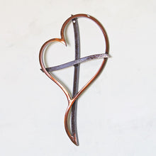 Load image into Gallery viewer, Blooming Heart Cross
