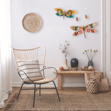 Load image into Gallery viewer, Dragonfly Wall Decor Peacock