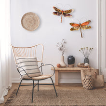 Load image into Gallery viewer, Dragonfly Wall Decor Red Multi Color