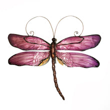 Load image into Gallery viewer, Dragonfly Wall Decor Purple
