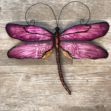 Load image into Gallery viewer, Dragonfly Wall Decor Purple