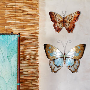 Butterfly Wall Decor Copper