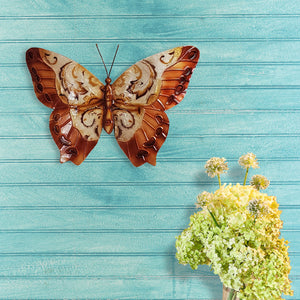 Butterfly Wall Decor Copper