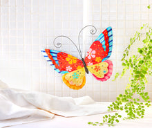 Load image into Gallery viewer, Butterfly Wall Decor Flower Power
