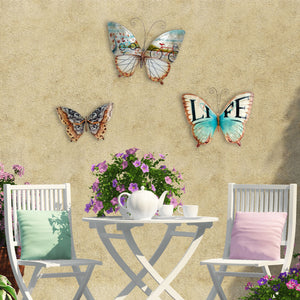Butterfly Wall Decor Bicycles