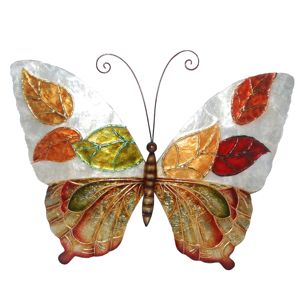Butterfly Wall Decor Leaves