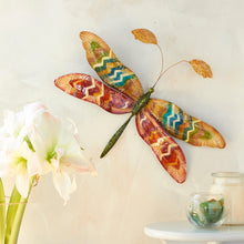 Load image into Gallery viewer, Dragonfly Wall Decor Multicolor
