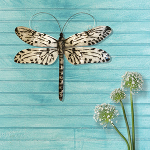 Dragonfly Wall Decor Black And White