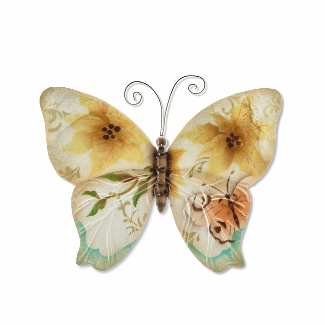 Butterfly Wall Decor Small Sunflowers And Pearls