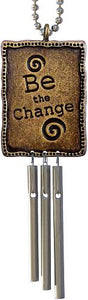 Car Charm "Be the Change"